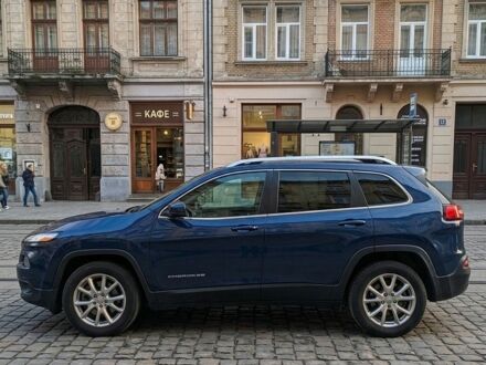 Синій Джип Cherokee, об'ємом двигуна 2.36 л та пробігом 156 тис. км за 14700 $, фото 1 на Automoto.ua