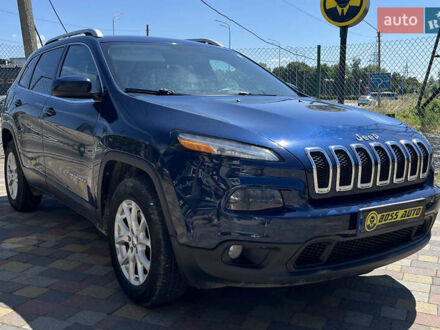 Джип Cherokee 2017 у Стрые на Automoto.ua Синій Джип Cherokee, об'ємом двигуна 2.36 л та пробігом 227 тис. км за 13000 $, фото 1 на Automoto.ua