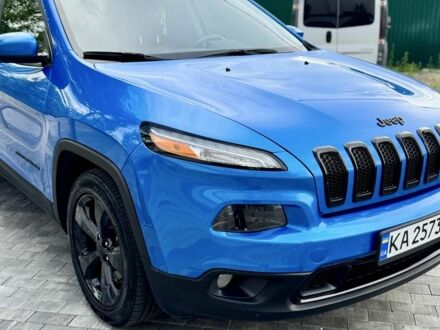 Синій Джип Cherokee, об'ємом двигуна 2.4 л та пробігом 75 тис. км за 13500 $, фото 1 на Automoto.ua