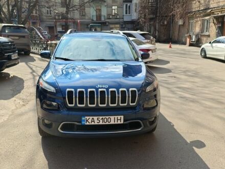 Синий Джип Чероки, объемом двигателя 2.4 л и пробегом 102 тыс. км за 16100 $, фото 1 на Automoto.ua