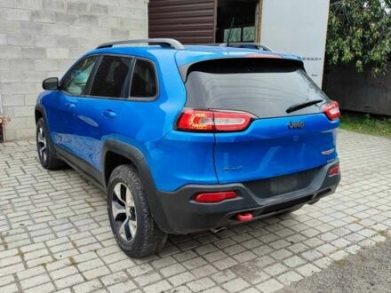 Синий Джип Чероки, объемом двигателя 3.2 л и пробегом 119 тыс. км за 19000 $, фото 1 на Automoto.ua