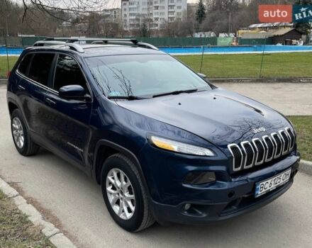 Синий Джип Чероки, объемом двигателя 2.36 л и пробегом 98 тыс. км за 17900 $, фото 1 на Automoto.ua