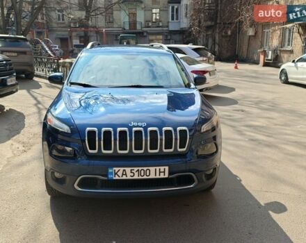 Синий Джип Чероки, объемом двигателя 2.36 л и пробегом 102 тыс. км за 16100 $, фото 1 на Automoto.ua