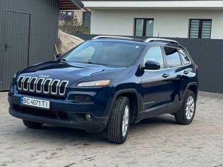 Синій Джип Cherokee, об'ємом двигуна 2.4 л та пробігом 243 тис. км за 11500 $, фото 1 на Automoto.ua