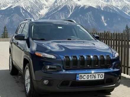 Синий Джип Чероки, объемом двигателя 3.24 л и пробегом 94 тыс. км за 14500 $, фото 1 на Automoto.ua