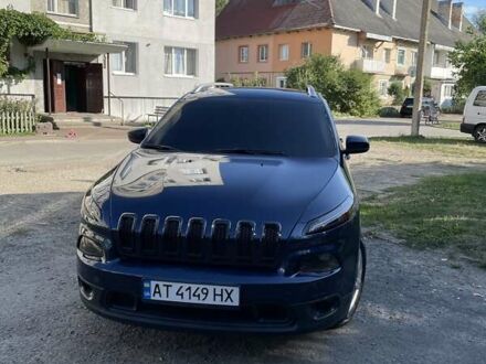Джип Чероки 2017 в Ивано-Франковске на Automoto.ua Синий Джип Чероки, объемом двигателя 2.36 л и пробегом 160 тыс. км за 13800 $, фото 1 на Automoto.ua