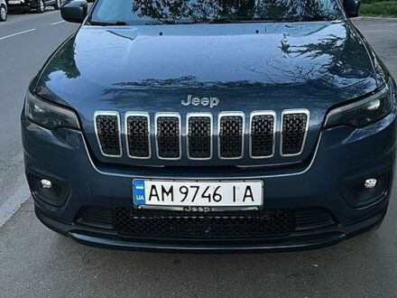 Синий Джип Чероки, объемом двигателя 2.36 л и пробегом 244 тыс. км за 13300 $, фото 1 на Automoto.ua