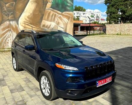 Синій Джип Cherokee, об'ємом двигуна 2.4 л та пробігом 226 тис. км за 14800 $, фото 1 на Automoto.ua