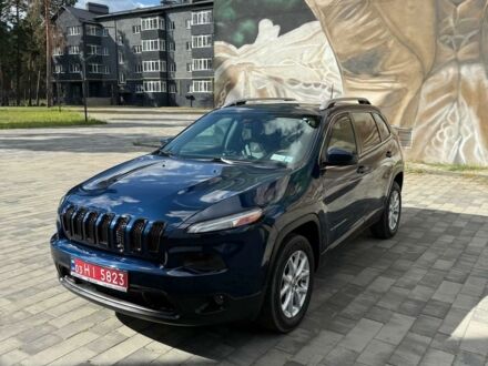Синий Джип Чероки, объемом двигателя 2.4 л и пробегом 226 тыс. км за 14800 $, фото 1 на Automoto.ua
