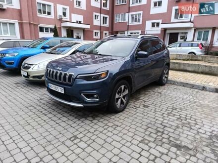 Джип Cherokee 2018 у Києві на Automoto.ua Синій Джип Cherokee, об'ємом двигуна 3.24 л та пробігом 150 тис. км за 13500 $, фото 1 на Automoto.ua