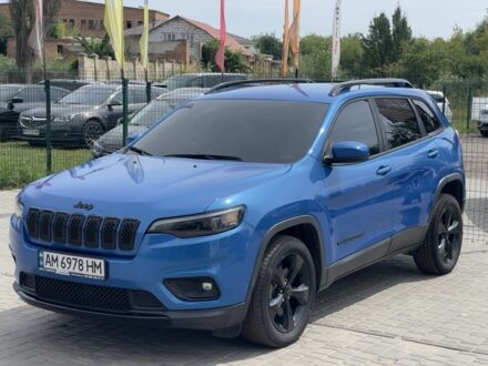 Синій Джип Cherokee, об'ємом двигуна 2.4 л та пробігом 53 тис. км за 18499 $, фото 1 на Automoto.ua