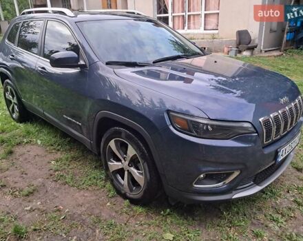 Синий Джип Чероки, объемом двигателя 2.36 л и пробегом 2 тыс. км за 19500 $, фото 1 на Automoto.ua