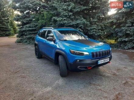 Синий Джип Чероки, объемом двигателя 3.24 л и пробегом 59 тыс. км за 22800 $, фото 1 на Automoto.ua