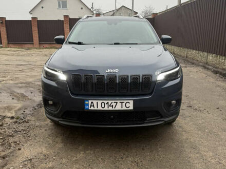 Синий Джип Чероки, объемом двигателя 3.24 л и пробегом 87 тыс. км за 19300 $, фото 1 на Automoto.ua