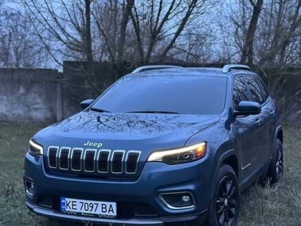 Синий Джип Чероки, объемом двигателя 2.36 л и пробегом 120 тыс. км за 16000 $, фото 1 на Automoto.ua