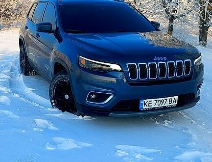 Синій Джип Cherokee, об'ємом двигуна 2.4 л та пробігом 120 тис. км за 16000 $, фото 1 на Automoto.ua