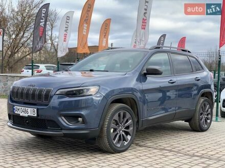 Синий Джип Чероки, объемом двигателя 3.2 л и пробегом 129 тыс. км за 19499 $, фото 1 на Automoto.ua