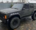 Зеленый Джип Чероки, объемом двигателя 4 л и пробегом 390 тыс. км за 6500 $, фото 1 на Automoto.ua
