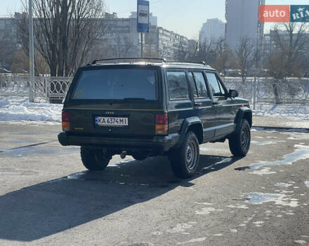 Зеленый Джип Чероки, объемом двигателя 2.5 л и пробегом 250 тыс. км за 8500 $, фото 19 на Automoto.ua
