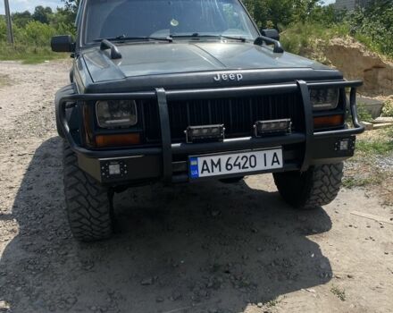 Зелений Джип Cherokee, об'ємом двигуна 2.1 л та пробігом 215 тис. км за 7900 $, фото 2 на Automoto.ua