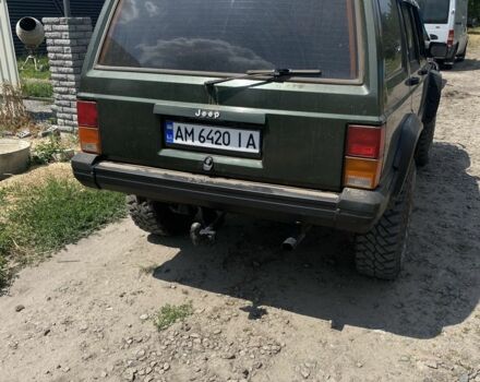 Зелений Джип Cherokee, об'ємом двигуна 2.1 л та пробігом 215 тис. км за 7900 $, фото 1 на Automoto.ua