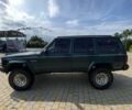Зелений Джип Cherokee, об'ємом двигуна 4 л та пробігом 123 тис. км за 4300 $, фото 1 на Automoto.ua