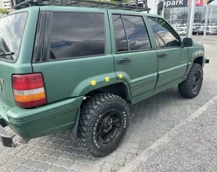 Зеленый Джип Чероки, объемом двигателя 5.2 л и пробегом 360 тыс. км за 5700 $, фото 2 на Automoto.ua