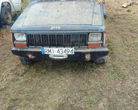 Зелений Джип Cherokee, об'ємом двигуна 2.4 л та пробігом 290 тис. км за 1300 $, фото 2 на Automoto.ua