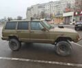 Зеленый Джип Чероки, объемом двигателя 2.5 л и пробегом 334 тыс. км за 3542 $, фото 1 на Automoto.ua