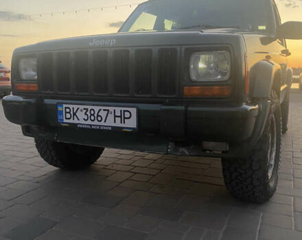 Зелений Джип Cherokee, об'ємом двигуна 2.5 л та пробігом 354 тис. км за 5200 $, фото 8 на Automoto.ua