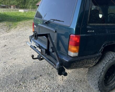 Зеленый Джип Чероки, объемом двигателя 4 л и пробегом 190 тыс. км за 7500 $, фото 2 на Automoto.ua