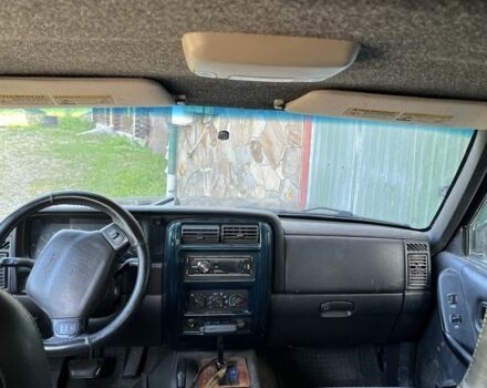 Зеленый Джип Чероки, объемом двигателя 4 л и пробегом 190 тыс. км за 7500 $, фото 4 на Automoto.ua