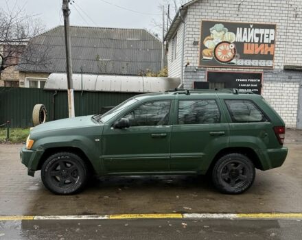 Зеленый Джип Чероки, объемом двигателя 3 л и пробегом 220 тыс. км за 5000 $, фото 1 на Automoto.ua
