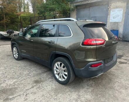 Джип Cherokee 2014 у Каневе на Automoto.ua Зелений Джип Cherokee, об'ємом двигуна 2.4 л та пробігом 144 тис. км за 13300 $, фото 2 на Automoto.ua