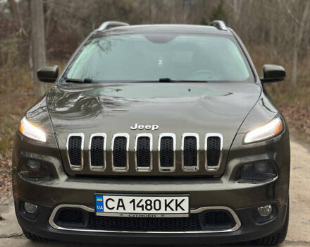 Зеленый Джип Чероки, объемом двигателя 2.36 л и пробегом 145 тыс. км за 12900 $, фото 2 на Automoto.ua