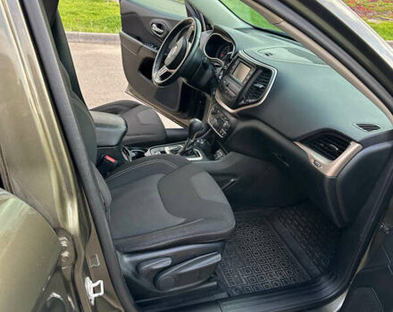 Зеленый Джип Чероки, объемом двигателя 2.36 л и пробегом 131 тыс. км за 14000 $, фото 1 на Automoto.ua