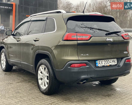 Зеленый Джип Чероки, объемом двигателя 2.36 л и пробегом 180 тыс. км за 13500 $, фото 10 на Automoto.ua