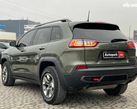 Зеленый Джип Чероки, объемом двигателя 3.2 л и пробегом 93 тыс. км за 21990 $, фото 5 на Automoto.ua