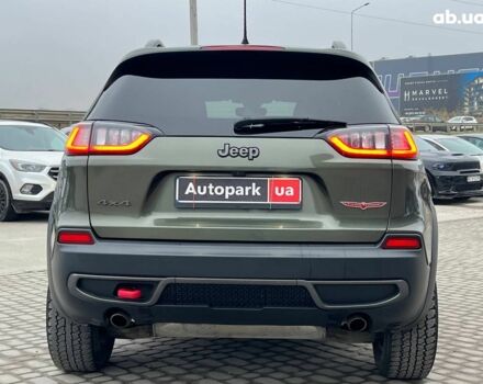 Зеленый Джип Чероки, объемом двигателя 3.2 л и пробегом 93 тыс. км за 21990 $, фото 6 на Automoto.ua