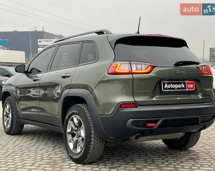 Зеленый Джип Чероки, объемом двигателя 3.2 л и пробегом 93 тыс. км за 21990 $, фото 5 на Automoto.ua