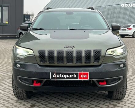 Зеленый Джип Чероки, объемом двигателя 3.2 л и пробегом 93 тыс. км за 21990 $, фото 1 на Automoto.ua