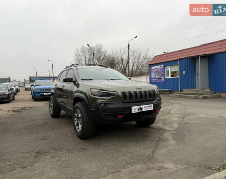 Зелений Джип Cherokee, об'ємом двигуна 3.24 л та пробігом 124 тис. км за 19900 $, фото 2 на Automoto.ua