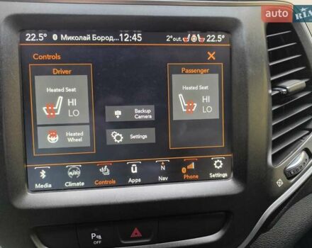 Зелений Джип Cherokee, об'ємом двигуна 3.24 л та пробігом 95 тис. км за 21200 $, фото 11 на Automoto.ua