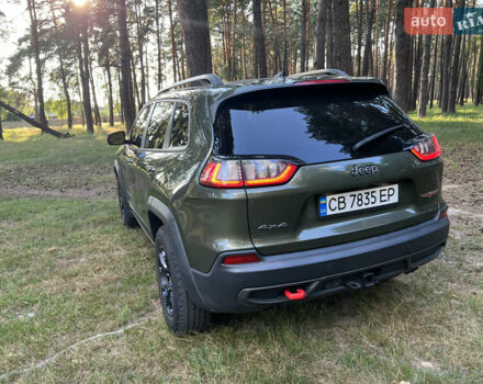 Зеленый Джип Чероки, объемом двигателя 3.2 л и пробегом 148 тыс. км за 19900 $, фото 8 на Automoto.ua