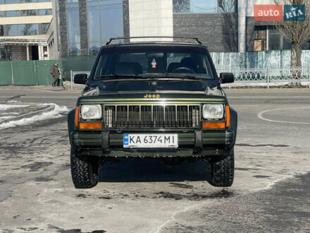 Джип Чероки 1992 в Киеве на Automoto.ua Зеленый Джип Чероки, объемом двигателя 2.5 л и пробегом 250 тыс. км за 8500 $, фото 1 на Automoto.ua