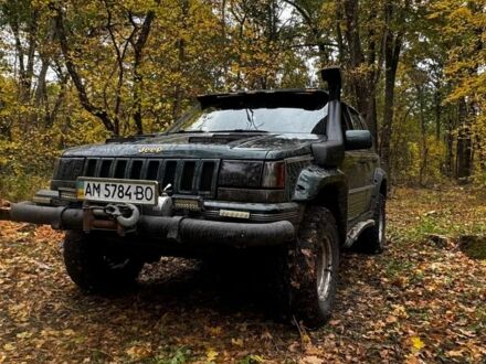 Зелений Джип Cherokee, об'ємом двигуна 5.2 л та пробігом 250 тис. км за 4500 $, фото 1 на Automoto.ua