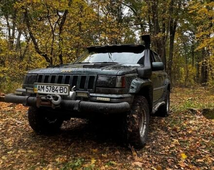Зелений Джип Cherokee, об'ємом двигуна 5.2 л та пробігом 250 тис. км за 4500 $, фото 1 на Automoto.ua