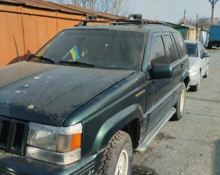 Зелений Джип Cherokee, об'ємом двигуна 5.2 л та пробігом 200 тис. км за 2000 $, фото 1 на Automoto.ua