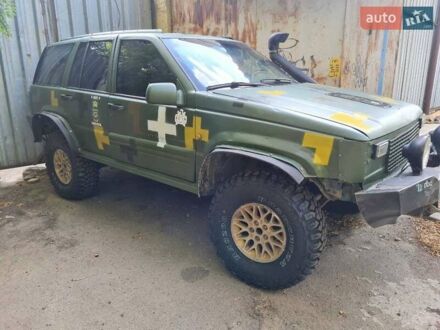 Джип Чероки 1996 в Днепре (Днепропетровске) на Automoto.ua Зеленый Джип Чероки, объемом двигателя 4 л и пробегом 20 тыс. км за 4000 $, фото 1 на Automoto.ua