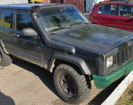 Зелений Джип Cherokee, об'ємом двигуна 2.5 л та пробігом 190 тис. км за 3200 $, фото 1 на Automoto.ua